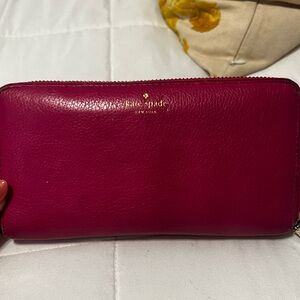 Kate Spade Large Pink Wallet